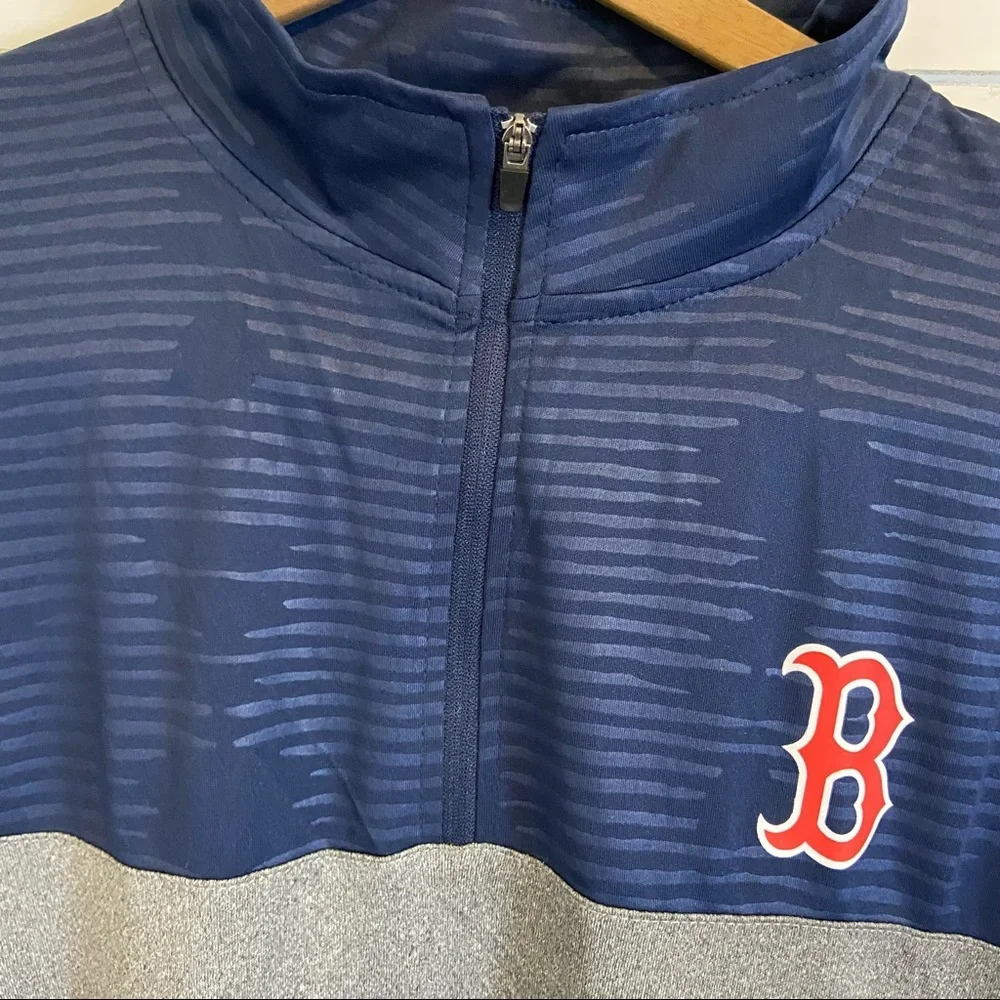 Fanatics Boston Redsocks Quarter Zip Pullover. Size XLarge. Like New